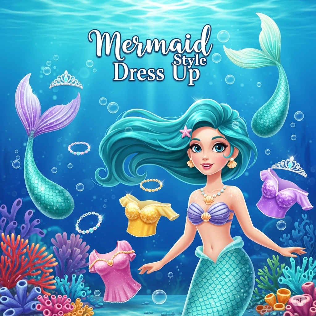 Mermaid Style Dress Up