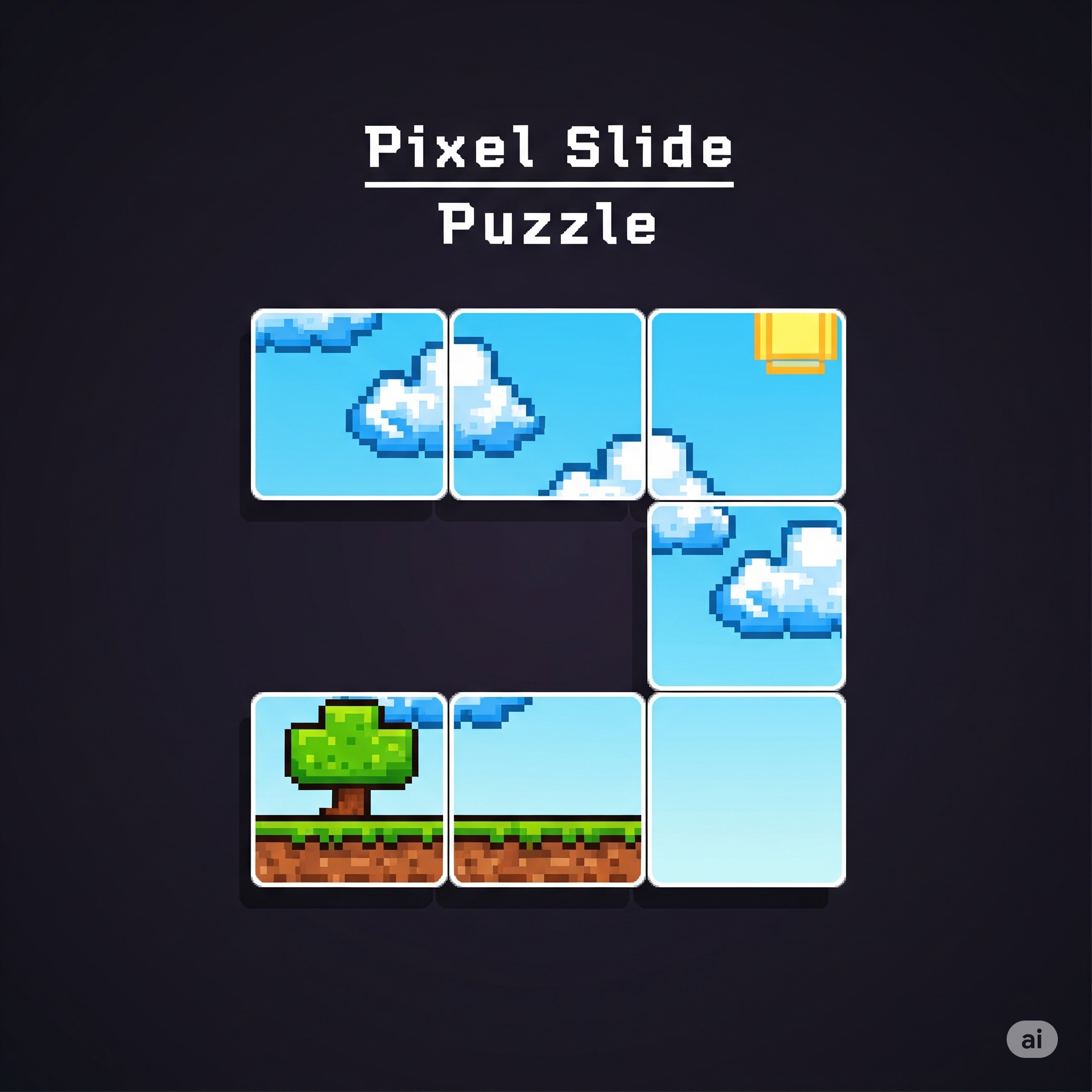 Pixel Slide Puzzle